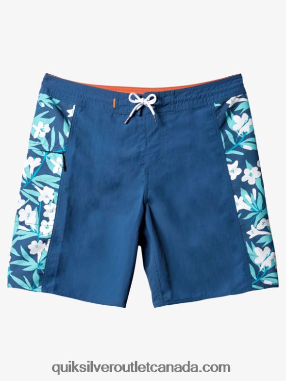 CA Quiksilver Men Waterman Cliffside Solid 19 Boardshorts ensign blue TX4R2416