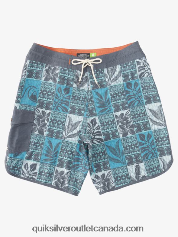 CA Quiksilver Men Waterman Leaf Boxes Scallop 20 Boardshorts capri breeze leaf bs TX4R21299