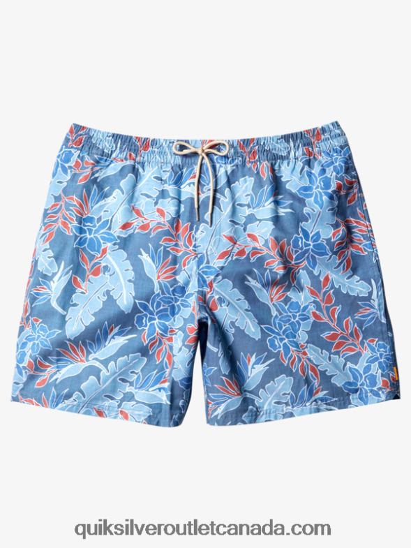 CA Quiksilver Men Waterman Perfect Feel 17 Volleys ensign blue perfect feel v TX4R2407