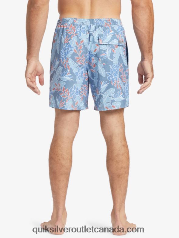 CA Quiksilver Men Waterman Perfect Feel 17 Volleys ensign blue perfect feel v TX4R2407