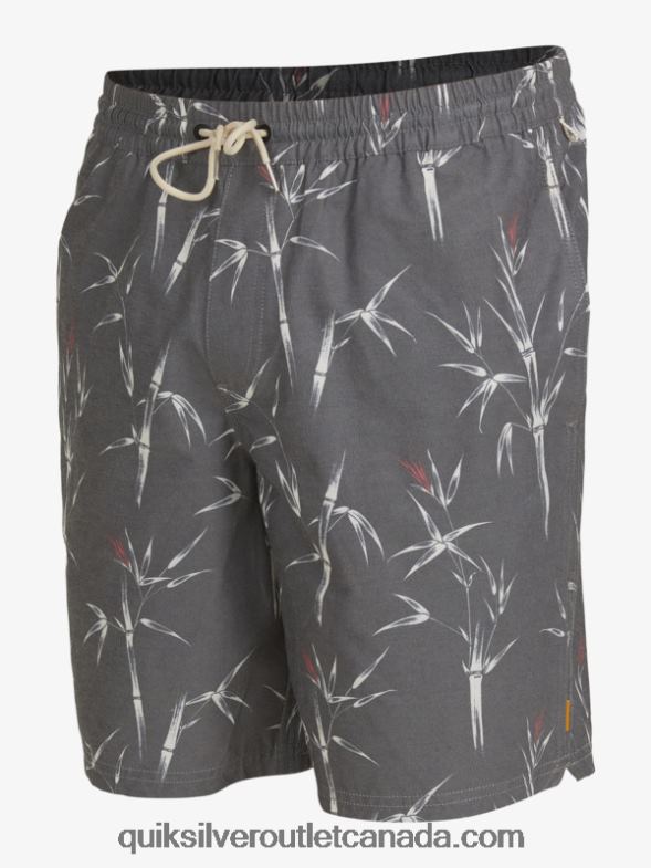 CA Quiksilver Men Waterman Pre Chopsticks 19 Volleys blackpre chopstick vol TX4R21840