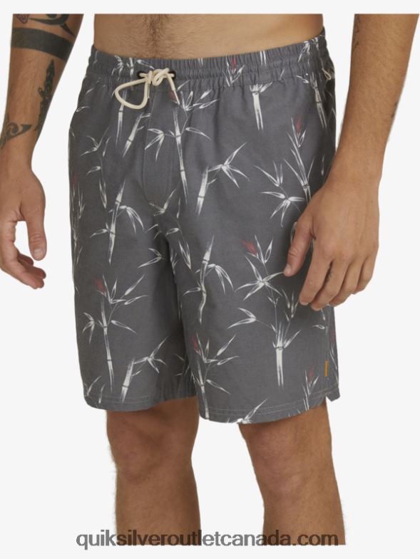 CA Quiksilver Men Waterman Pre Chopsticks 19 Volleys blackpre chopstick vol TX4R21840
