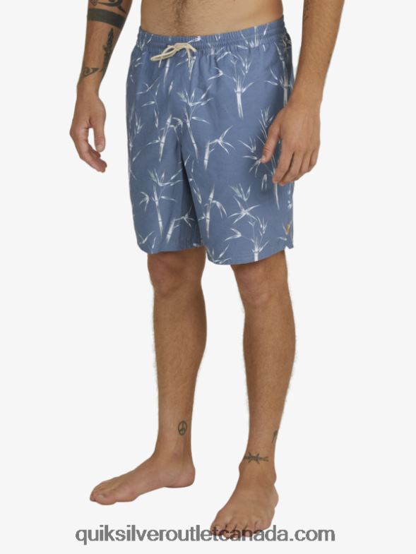 CA Quiksilver Men Waterman Pre Chopsticks 19 Volleys ensign blue prechopstick vol TX4R21841