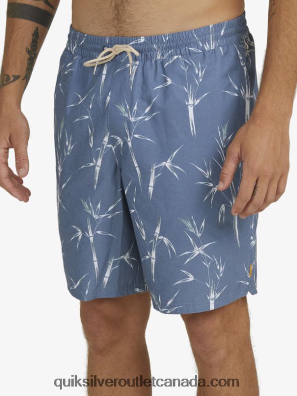 CA Quiksilver Men Waterman Pre Chopsticks 19 Volleys ensign blue prechopstick vol TX4R21841