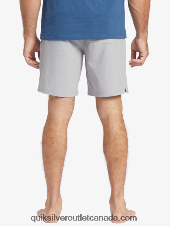 CA Quiksilver Men Waterman Scout Zipper Amphibian 20 Boardshorts sharkskin TX4R21326