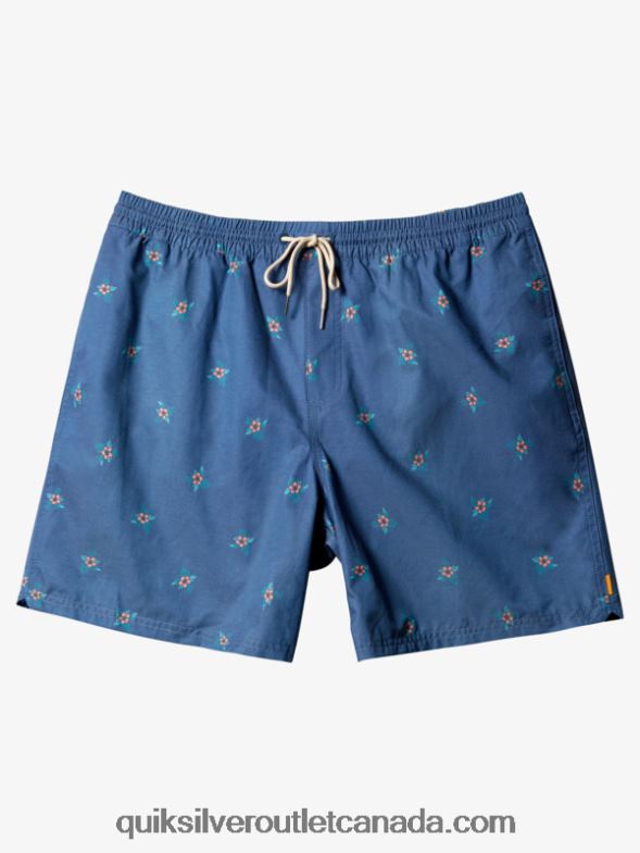 CA Quiksilver Men Waterman Small Pedals 17 Volleys ensign blue small pedals v TX4R2395