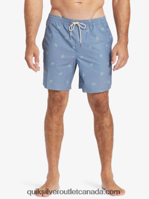 CA Quiksilver Men Waterman Small Pedals 17 Volleys ensign blue small pedals v TX4R2395
