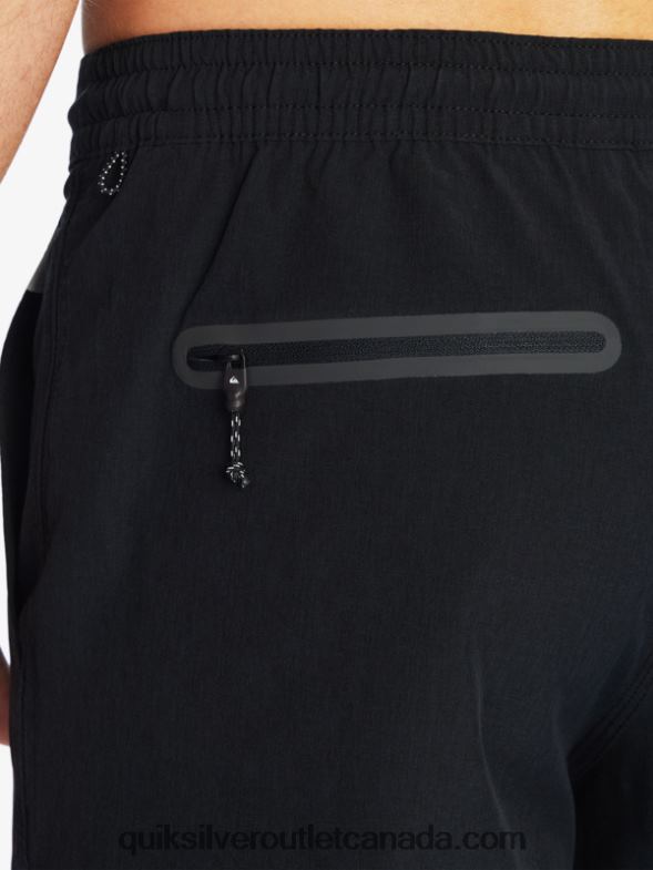 CA Quiksilver Men Waterman Suva 20 Amphibian Boardshorts black TX4R2780