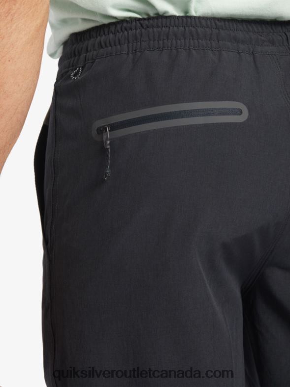 CA Quiksilver Men Waterman Suva 20 Amphibian Boardshorts black TX4R2780