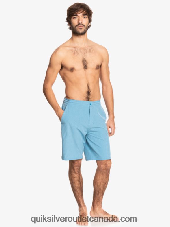 CA Quiksilver Men Waterman Suva 20 Amphibian Boardshorts dusk blue TX4R2784