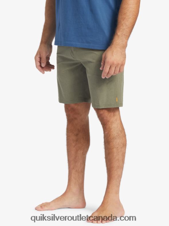 CA Quiksilver Men Waterman Suva 20 Amphibian Boardshorts dusty olive TX4R2782