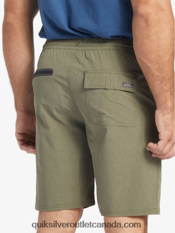 CA Quiksilver Men Waterman Suva 20 Amphibian Boardshorts dusty olive TX4R2782