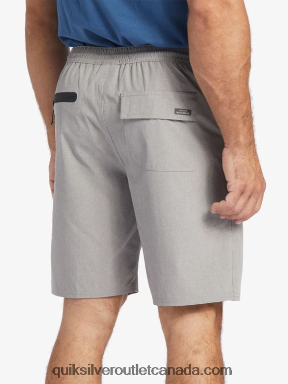 CA Quiksilver Men Waterman Suva 20 Amphibian Boardshorts sharkskin TX4R2781