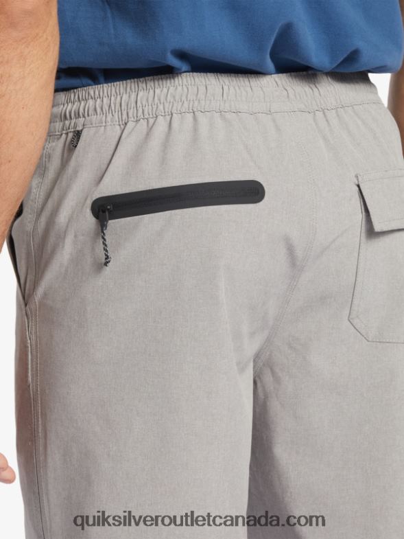 CA Quiksilver Men Waterman Suva 20 Amphibian Boardshorts sharkskin TX4R2781