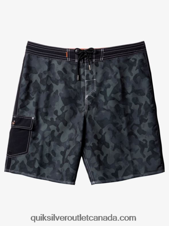 CA Quiksilver Men Waterman Throwback Camo 19 Boardshorts black throwback fade TX4R2535