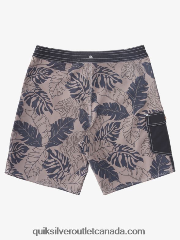 CA Quiksilver Men Waterman Throwback Print 2 19 Boardshorts black throwback TX4R2848