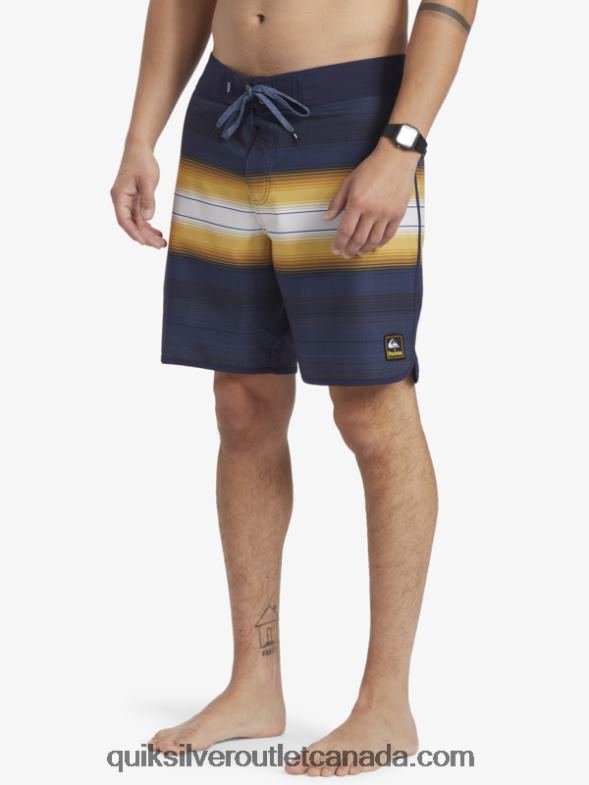 CA Quiksilver x Pacifico Men Surfsilk 18 Boardshorts navy blazer TX4R213