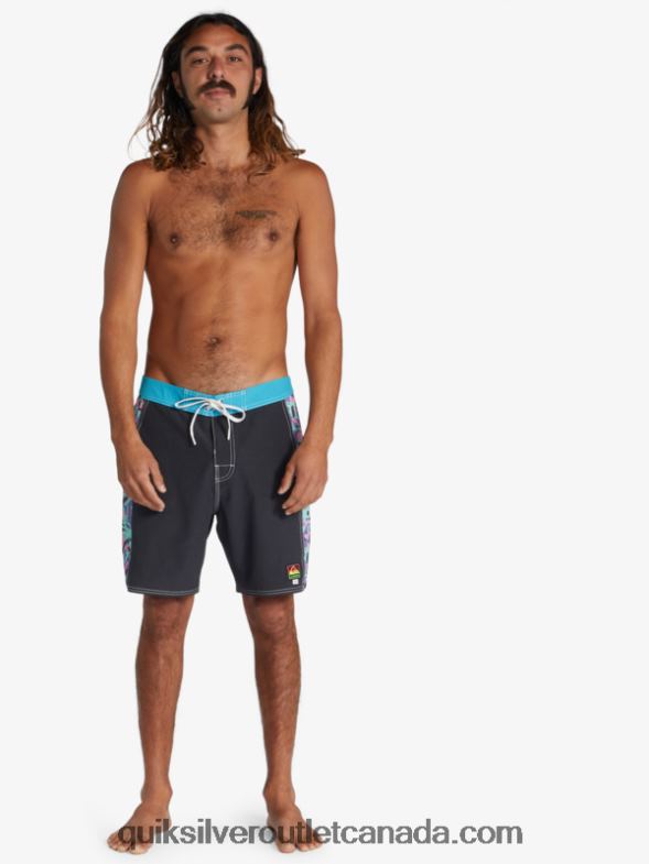 CA Quiksilver x Stranger Men Things Original Arch 1986 18 Boardshorts lenora hills TX4R21787