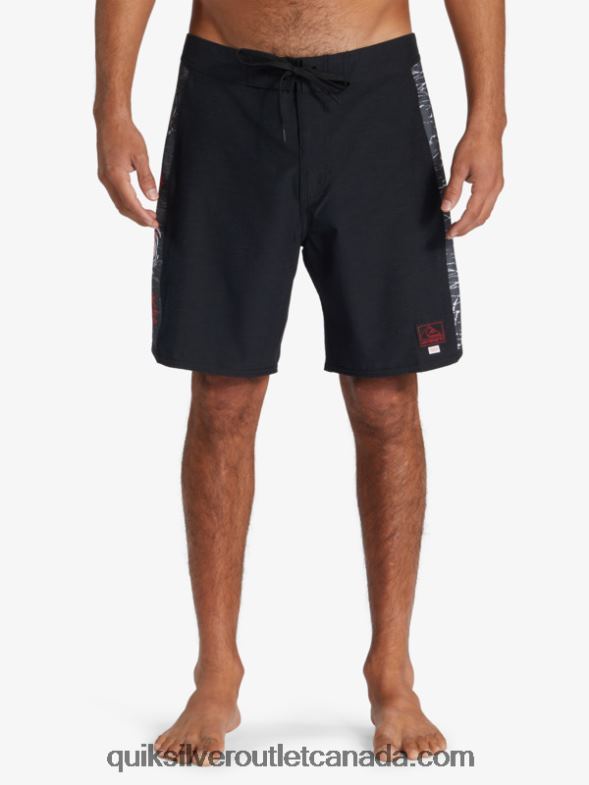 CA Quiksilver x Stranger Men Things Original Arch 1986 18 Boardshorts the upside down TX4R21786