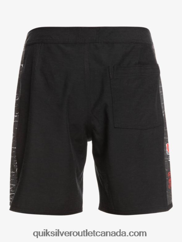 CA Quiksilver x Stranger Men Things Original Arch 1986 18 Boardshorts the upside down TX4R21786