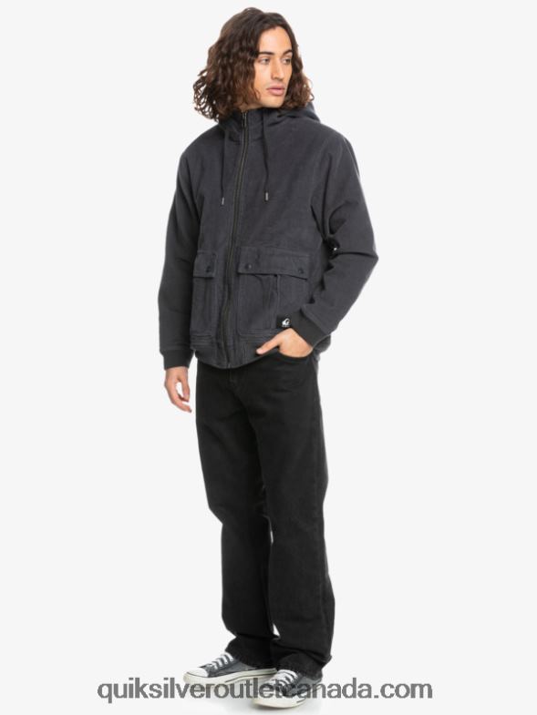 CA Quiksilver Men Triple Stringer Corduroy Jacket tarmac TX4R21558