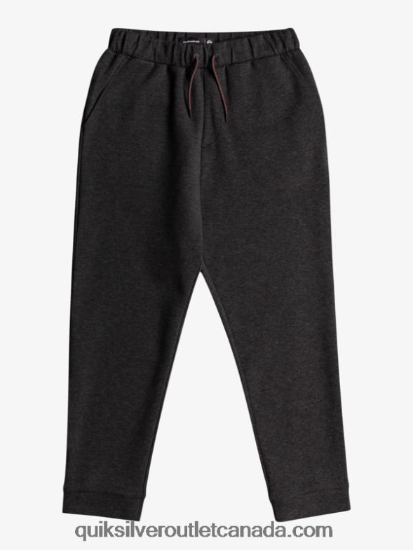 CA Quiksilver Men Step Off Fleece Joggers phantom heather TX4R21721