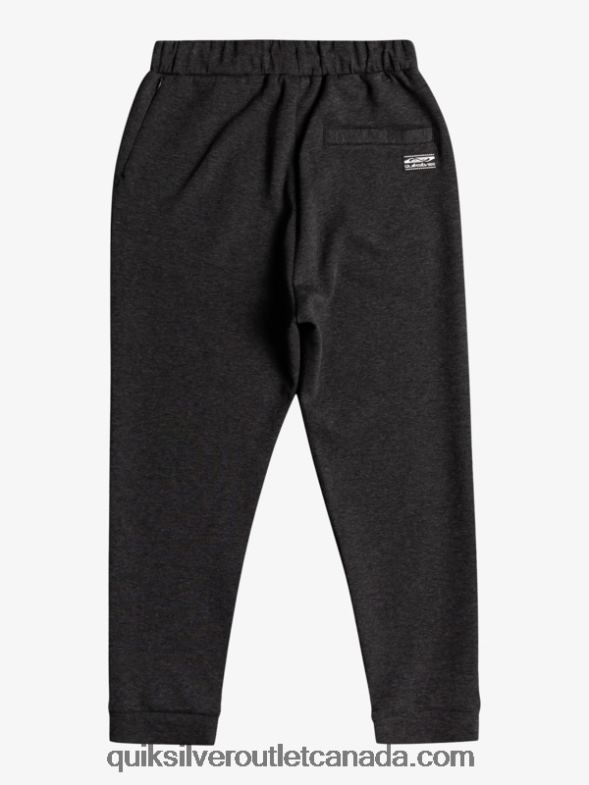 CA Quiksilver Men Step Off Fleece Joggers phantom heather TX4R21721