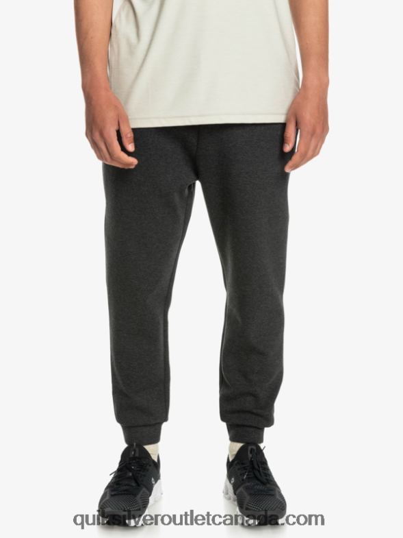 CA Quiksilver Men Step Off Fleece Joggers phantom heather TX4R21721