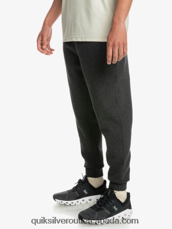 CA Quiksilver Men Step Off Fleece Joggers phantom heather TX4R21721