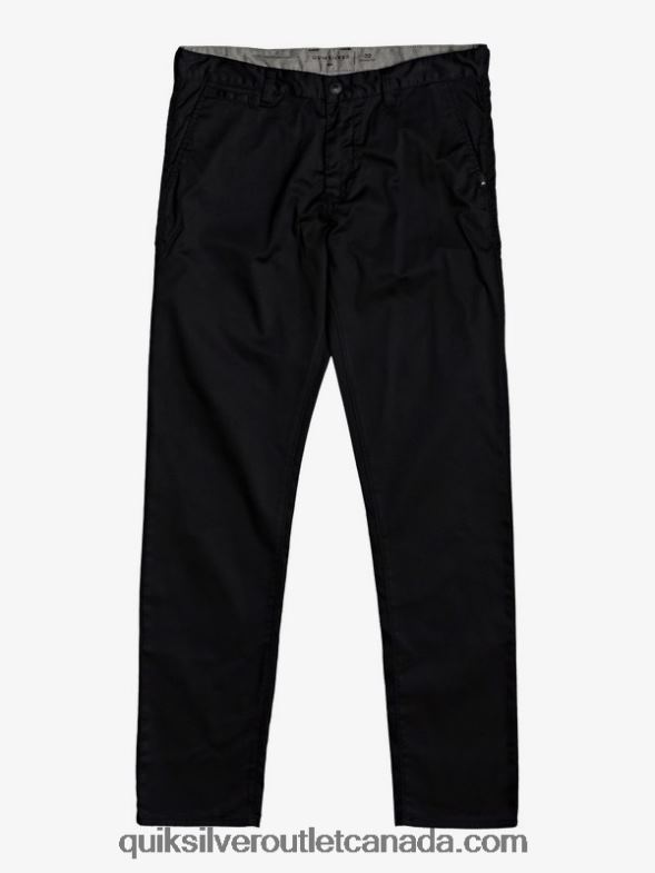 CA Quiksilver Men Everyday Union Chino Pocket Pants black TX4R21160