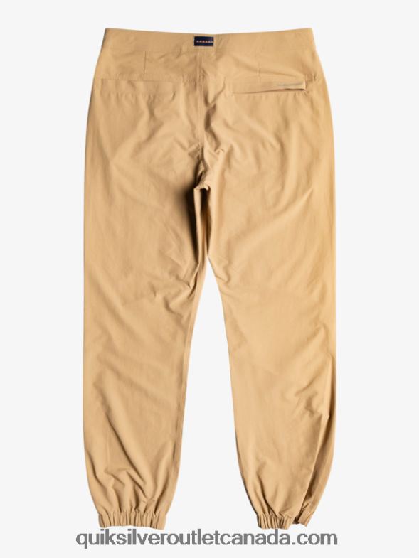 CA Quiksilver Men Sea Bed Cargo Pants tannin TX4R21846
