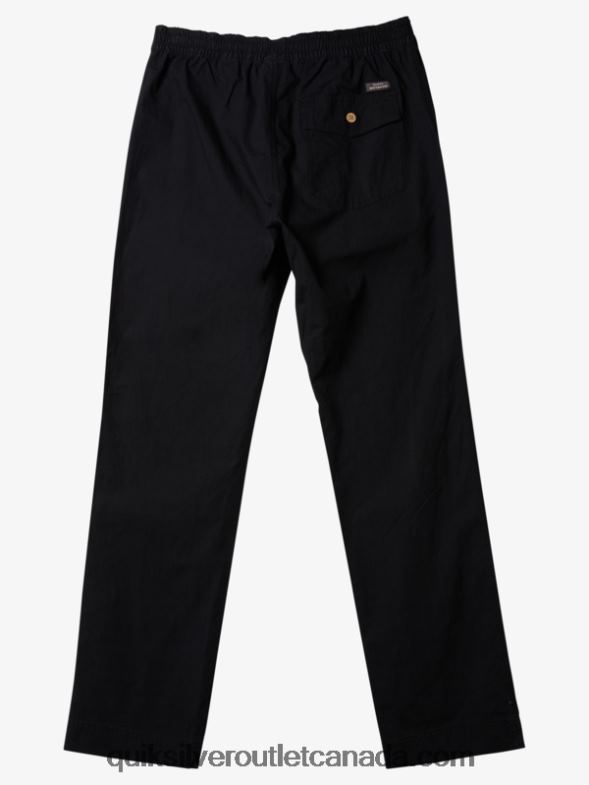 CA Quiksilver Men Waterman After Surf Pants black TX4R2791