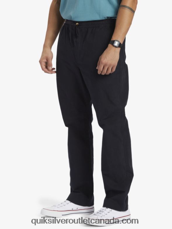 CA Quiksilver Men Waterman After Surf Pants black TX4R2791