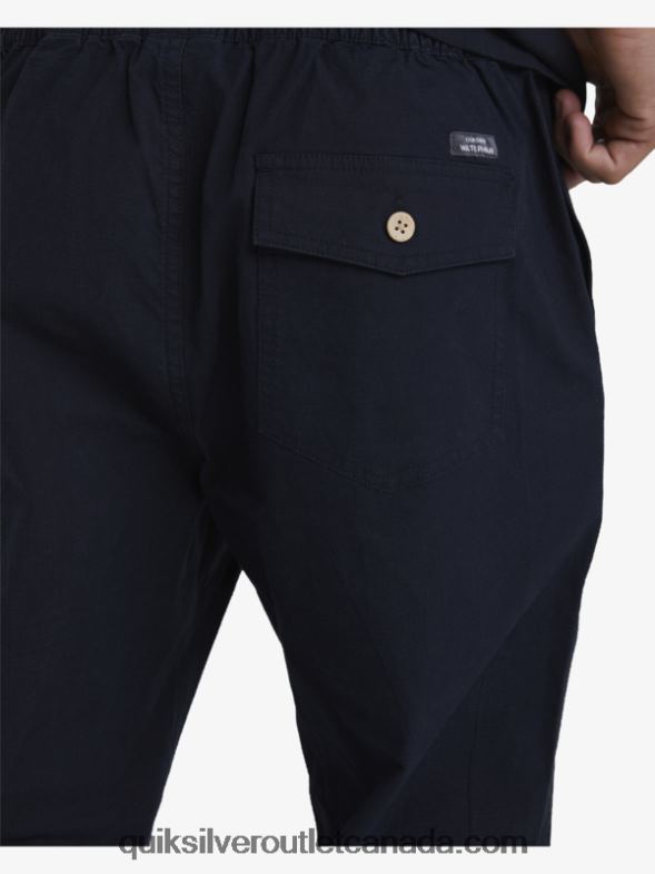 CA Quiksilver Men Waterman After Surf Pants black TX4R2791