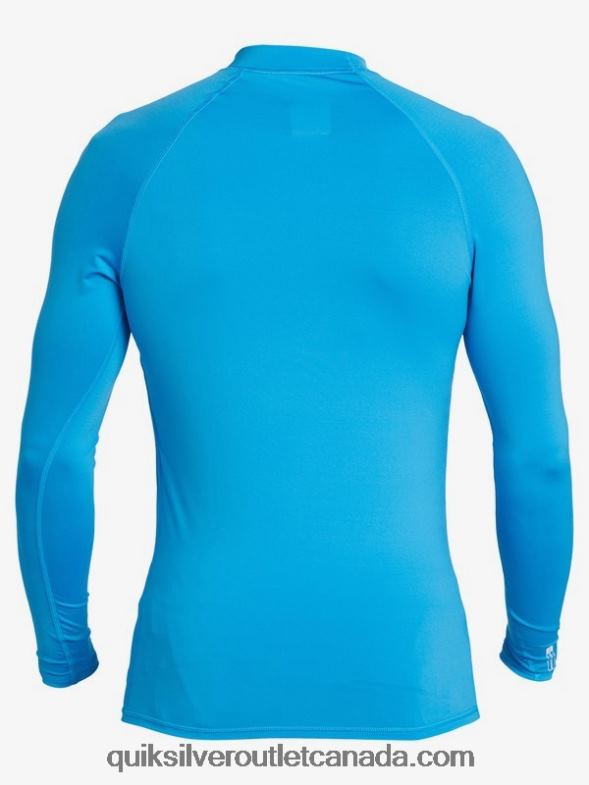 CA Quiksilver Men All Time Long Sleeve UPF 50 Rashguard blithe TX4R21431
