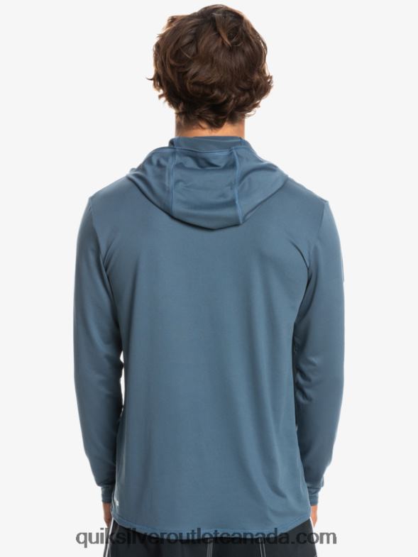 CA Quiksilver Men Omni Session UPF 50 Long Sleeve Surf Tee bering sea TX4R2770