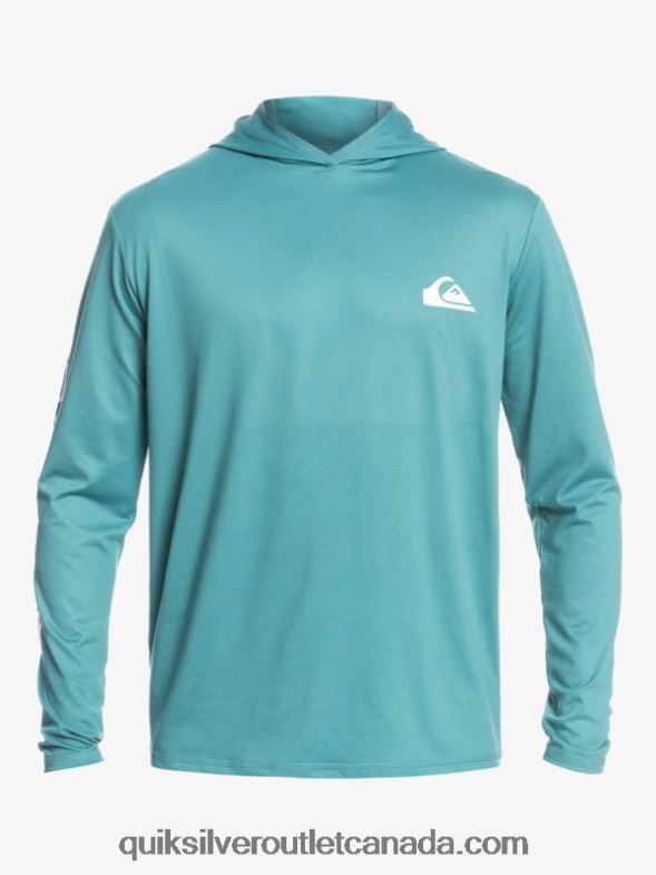 CA Quiksilver Men Omni Session UPF 50 Long Sleeve Surf Tee brittany blue TX4R2772