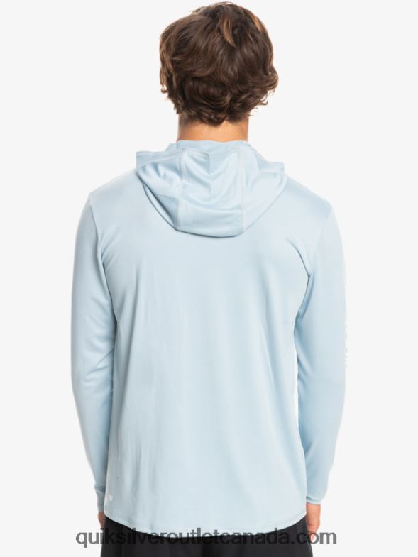 CA Quiksilver Men Omni Session UPF 50 Long Sleeve Surf Tee celestial blue TX4R2771