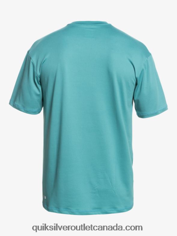 CA Quiksilver Men Omni Session UPF 50 Short Sleeve Surf Tee brittany blue TX4R2542