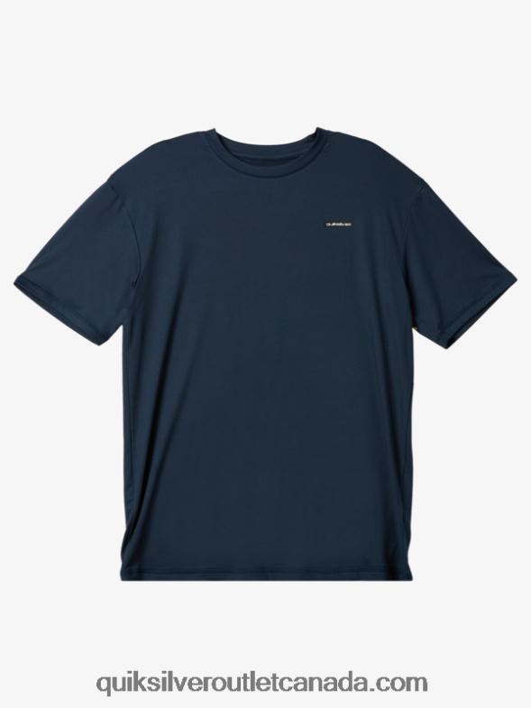 CA Quiksilver Men Omni Session UPF 50 Short Sleeve Surf Tee midnight navy TX4R2541