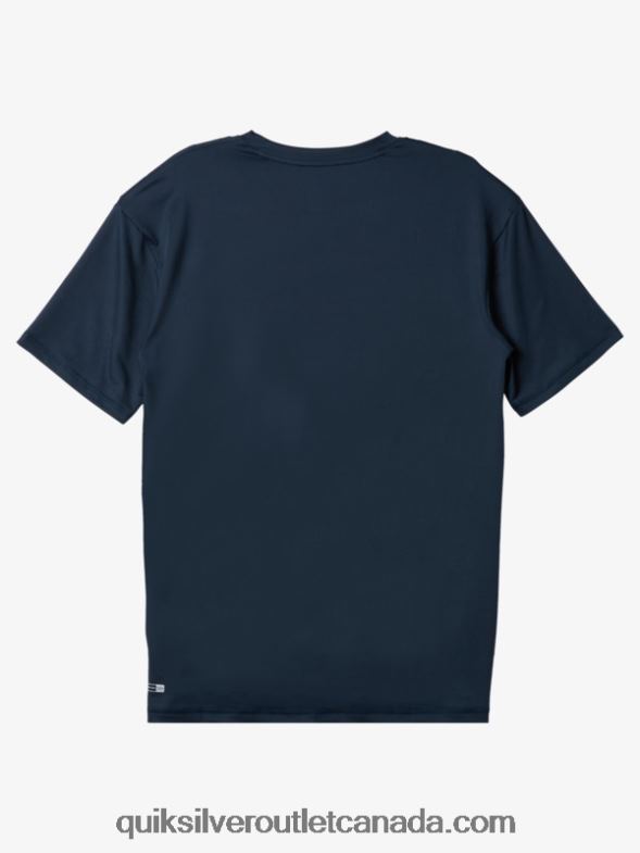 CA Quiksilver Men Omni Session UPF 50 Short Sleeve Surf Tee midnight navy TX4R2541