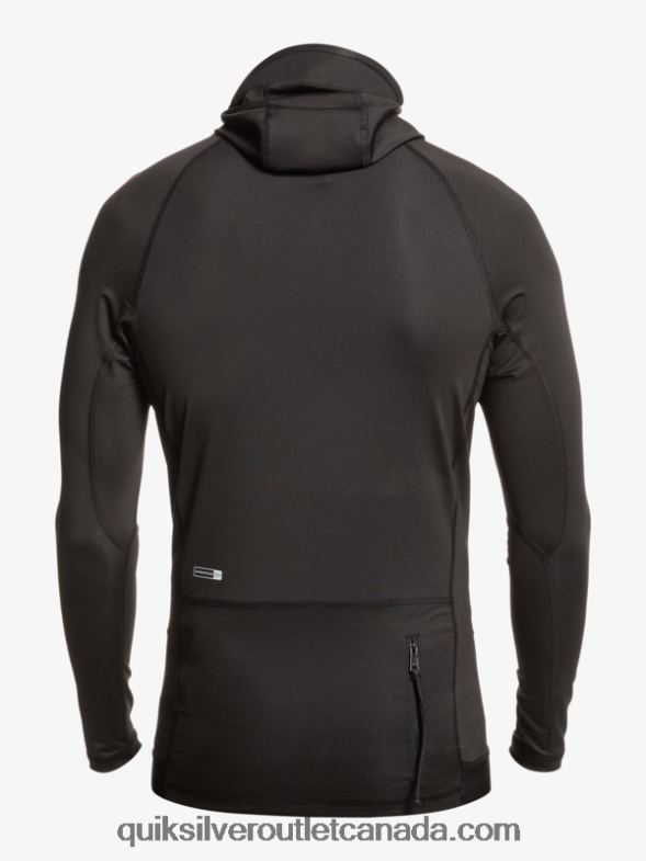 CA Quiksilver Men Storm Tripper Long Sleeve Rashguard black TX4R21836