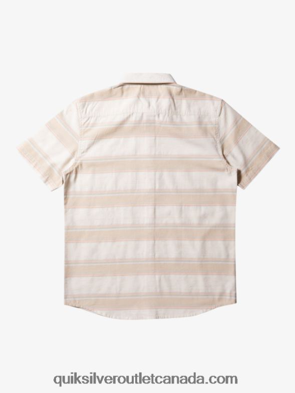 CA Quiksilver Men Cali Sunrise Short Sleeve Shirt birch cali str TX4R2445