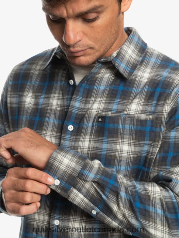 CA Quiksilver Men Cramond Stretch Long Sleeve Shirt grape leaf cramond TX4R21048