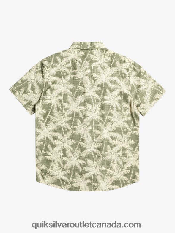 CA Quiksilver Men Fleeting Moment Short Sleeve Shirt four leaf fleeting moment TX4R2996