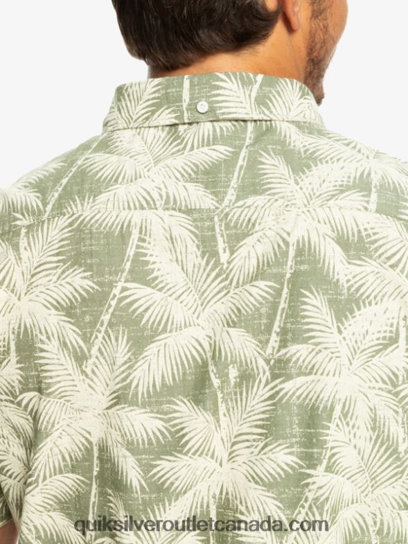 CA Quiksilver Men Fleeting Moment Short Sleeve Shirt four leaf fleeting moment TX4R2996