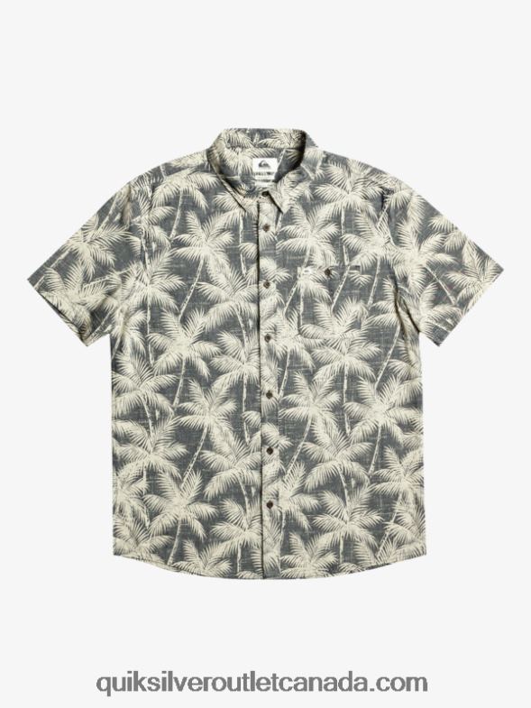 CA Quiksilver Men Fleeting Moment Short Sleeve Shirt navy fleeting moment TX4R2995