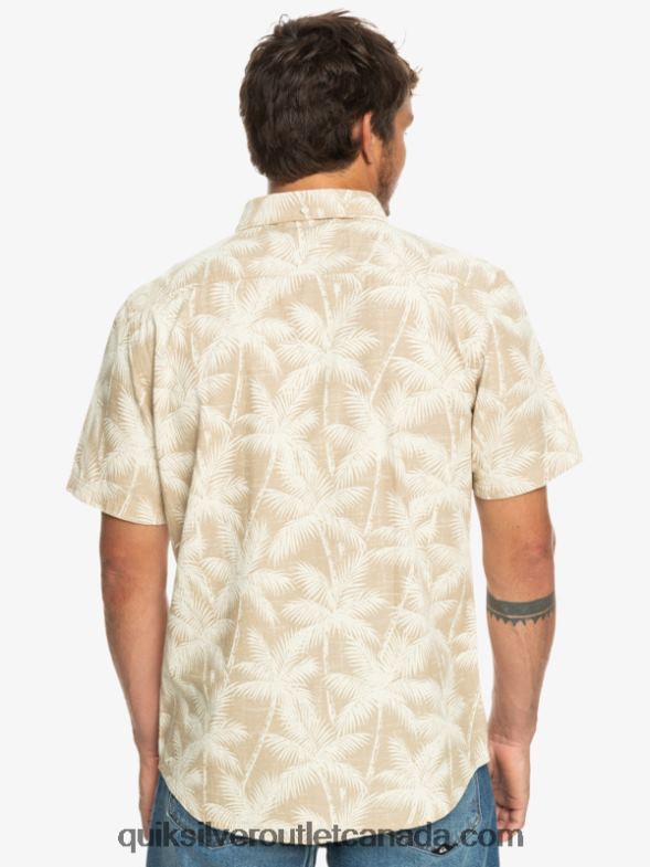 CA Quiksilver Men Fleeting Moment Short Sleeve Shirt plage fleeting moment TX4R2994