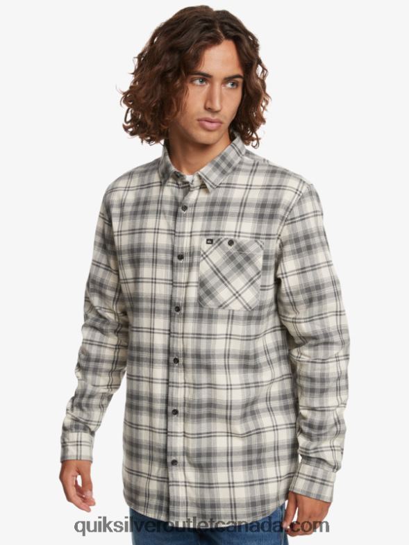 CA Quiksilver Men Hatton Long Sleeve Shirt iron gate hatton TX4R21560