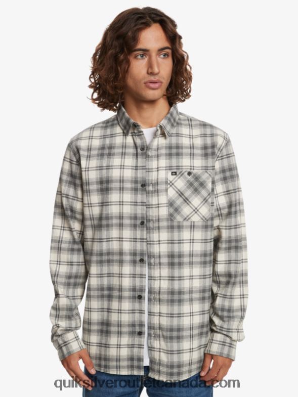 CA Quiksilver Men Hatton Long Sleeve Shirt iron gate hatton TX4R21560